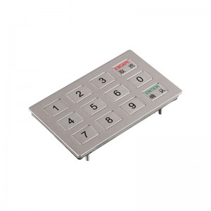 4×3 matrix numeric keypad for vending machines B703