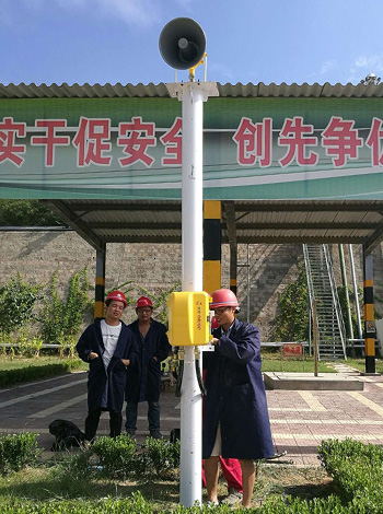 Telefone à prova d'água Joiwo na planta de gasoduto de gás natural de Qingyang