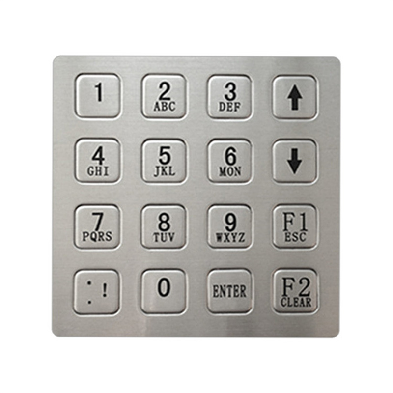 Customized metal keypad for security system B723 Featured Image