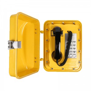 පතල් ව්‍යාපෘතිය සඳහා Analog Industrial Waterproof Telephone-JWAT301