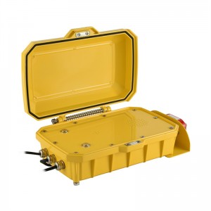 Ipari sárga korrózióvédelem Nagy teherbírású, időjárásálló telefon vegyi üzemhez JWAT942
