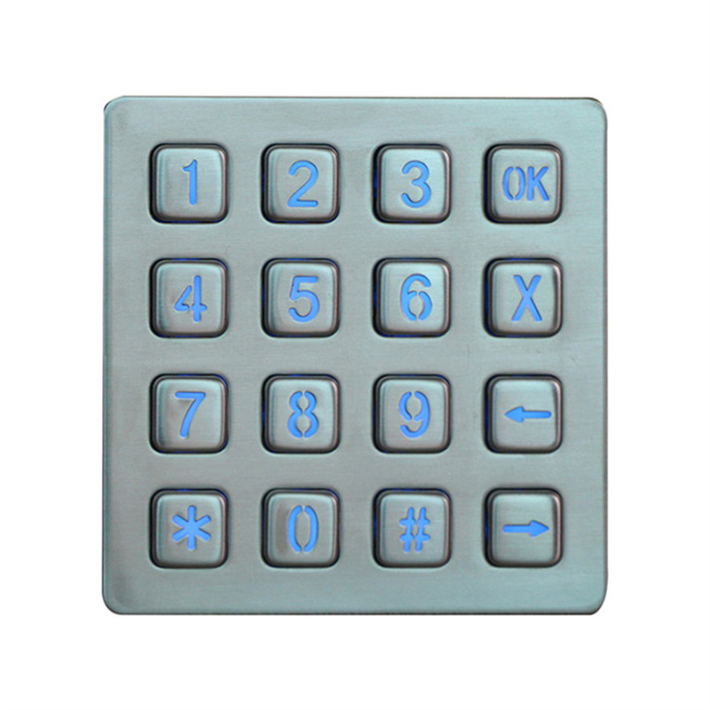 Ticket vending keypad stainless steel made B881 Featured Image