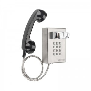Mini Wall Small Direct ringdown Fängelsetelefoner för vårdcentral-JWAT132