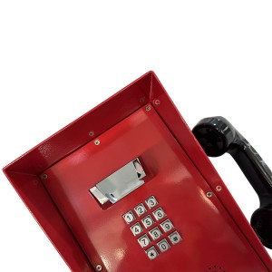 ইন্ডাস্ট্রিয়াল কোল্ড রোলড স্টিলের আউটডোর IP66 আবহাওয়ারোধী টেলিফোন – JWAT316P