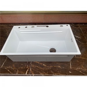 Manufacturer new style intelligent integrated piano waterfall stainless steel kitchen sink