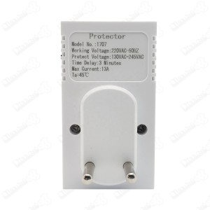 1707 socket voltage surge protector digital voltage protector 220v