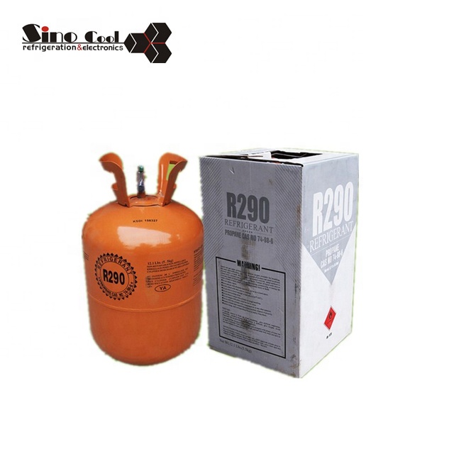 Good price 5KG R290a Refrigerant Gas With Purity 99.5%
