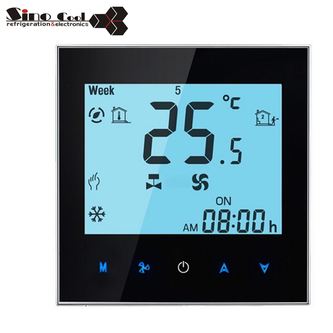 digital fcu room thermostat,modbus programmable room thermostat