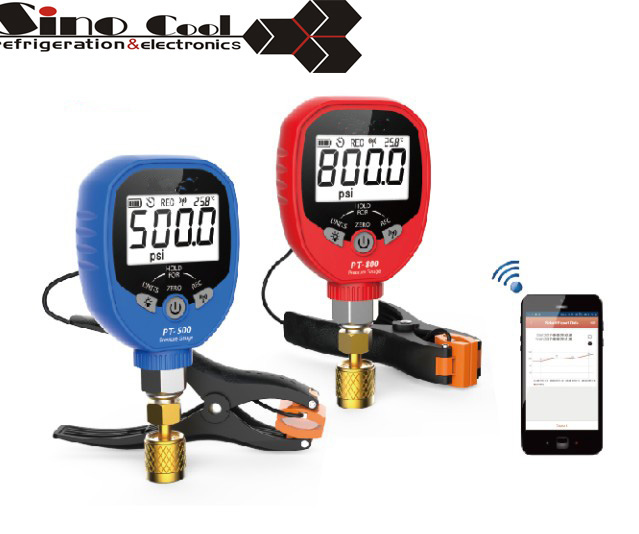 Wireless term thermometer pressure gauge PT-500/800