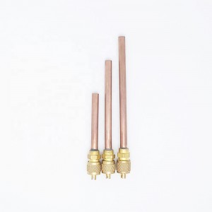 1/4 copper for refrigeration and air conditioner pin valve Charging valve access valve