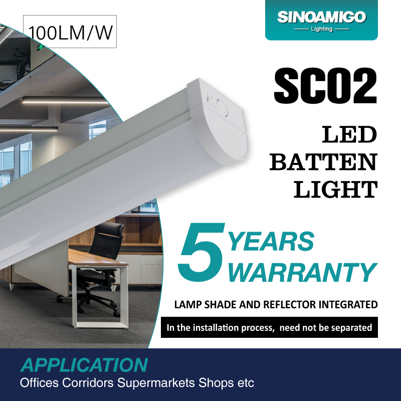 Brighten up your space with SC02 Batten Light