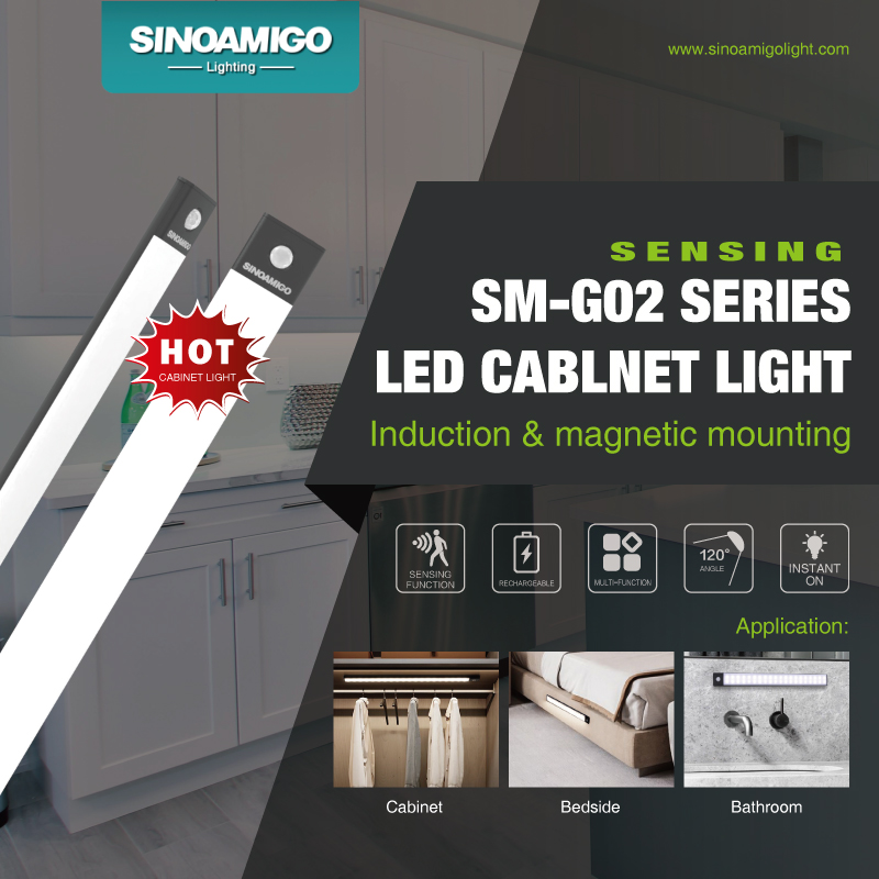 Stvorite toplo i ugodno kućno okruženje——SM-G02 svjetiljka za ormar