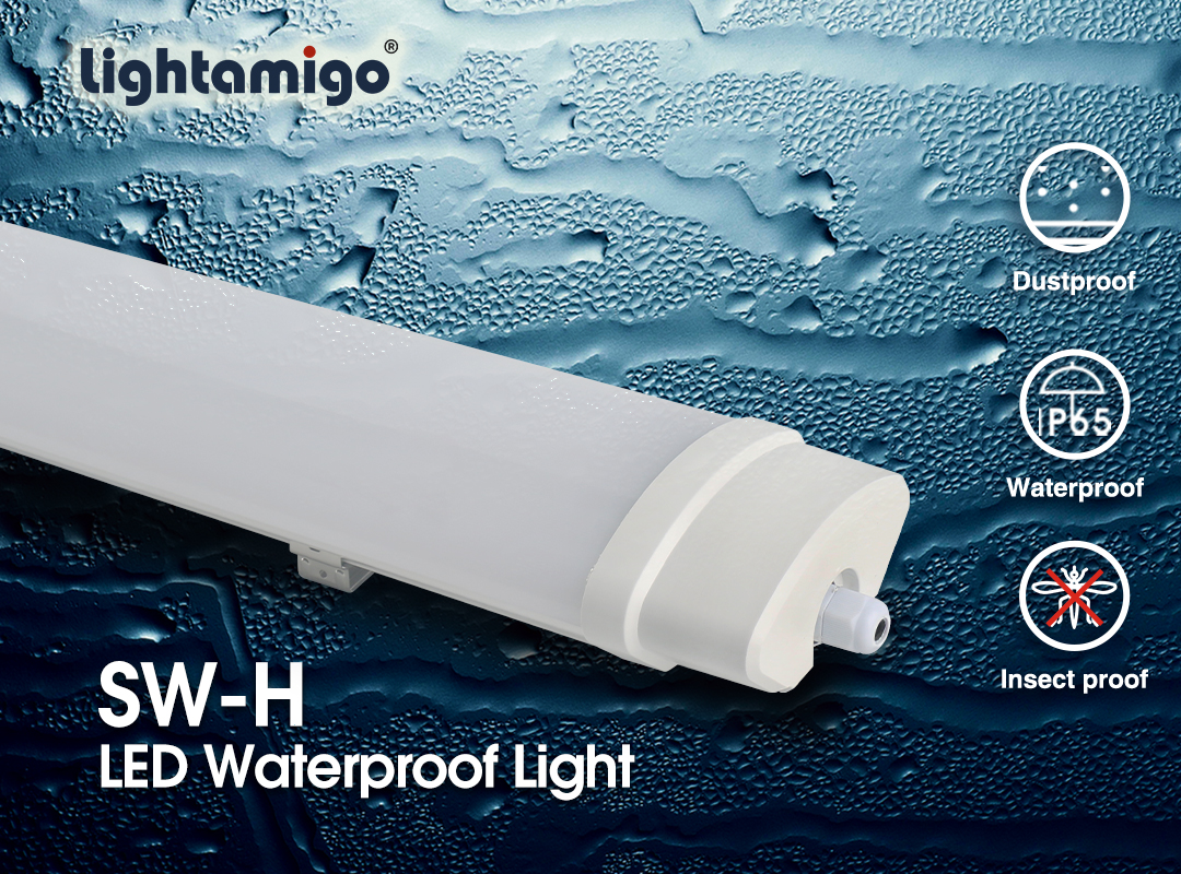 Shine brightly, SW-H all-in-one tri-proof light, light up your world!