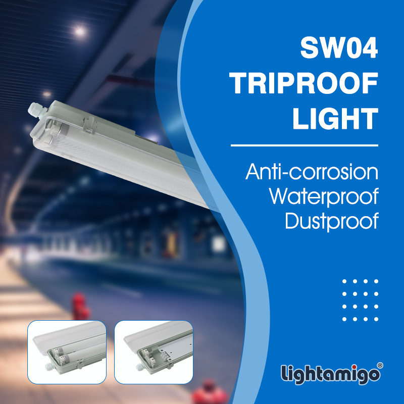 SW04 ultra-thin tri-proof light ——— Break through the size limitation of light fixtures