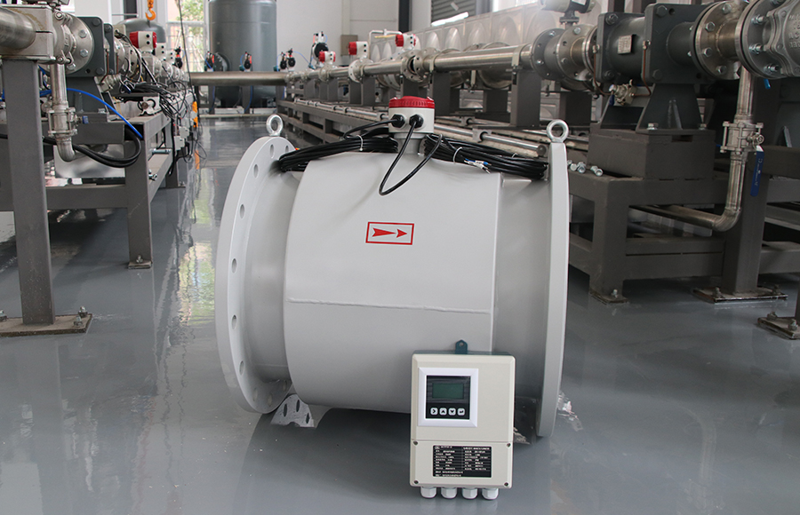 Sinomeasure split electromagnetic flowmeter is used in Suzhou No. 4 Water Plant.