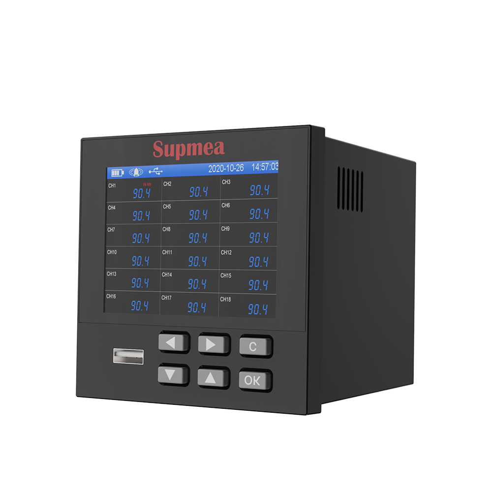 SUP-R9600 Paperless recorder up to 18 channels unviersal input