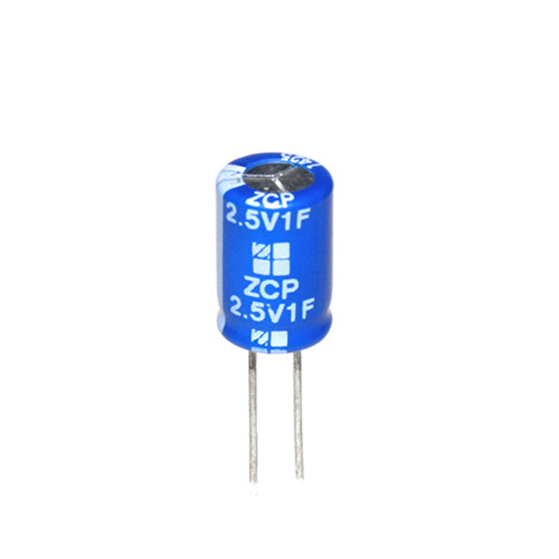 Hot New Products 2.7V supercapacitor - 2.5V 1.0F PC Based Lead Radial Type Super Capacitor 0.15F-60F – Holy