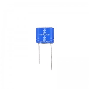 OEM China Gtcap Button Ultracapacitor 3.6V 0.47f with High Temperacutre (-25C-85C)