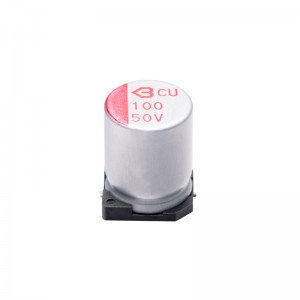 SMD Conductive Solid Electrolytic Capacitors CU Series