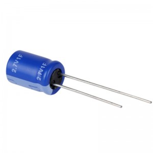 Cheap PriceList for 24V super capacitor - Smaller Size 5*10mm Radial Lead Type Super Capacitors 2.7V 0.15F – Holy