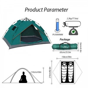 Portable Foldable Outdoor Camping Tent