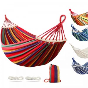Factory Made Hot-Sale Patio Chairs - Outdoor nylon Camping Hammock – Dongfang Chuangying