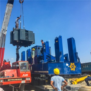 VY420A hydraulic statics pile driver