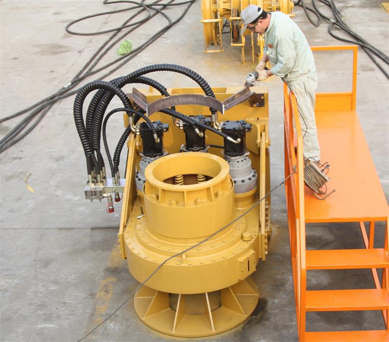 Troubleshooting method of rotary drill power head