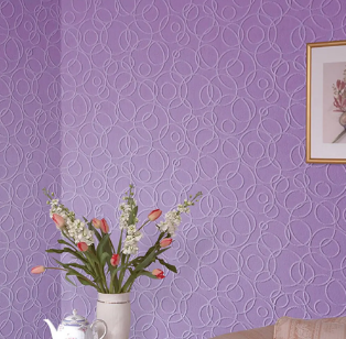 Lúkse foam wallpaper: de takomst fan ynterieurûntwerp