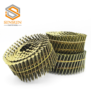 15 Degree Ring Shank  Pallet Coil Nails