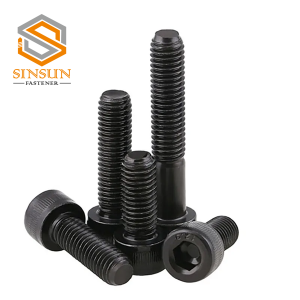 DIN 912 Black Oxide 12.9 Grade High Tensile Hex Socket Cap screws bolt