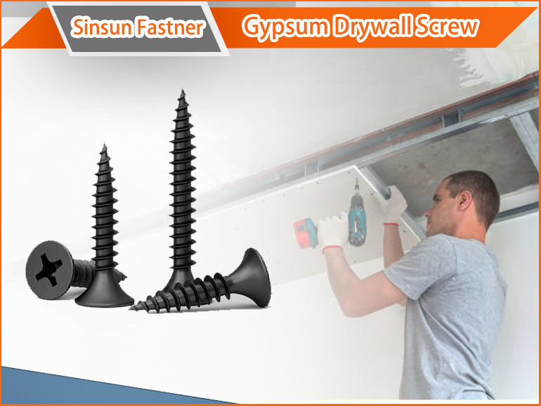 What is gypsum drywall screw and application?