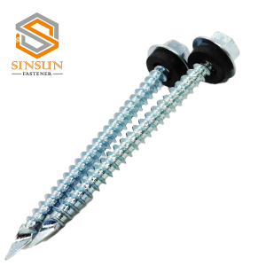 Hex Head Self Tapping Screws With Spoon Point
