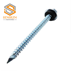 Hex Head Self Tapping Screws With Spoon Point
