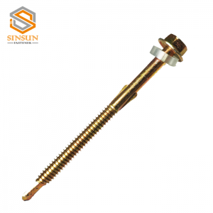 Hex Head Self Drilling Screw With Wings