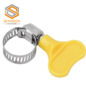 Stainless Steel American Hose Clamps with Plastic Handle