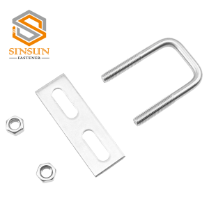 galvaznied stainless steel Square U-Bolts