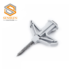 Winged Plastic Expansion Drywall Anchor