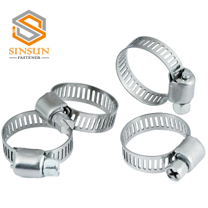 Stainless Steel Mini American type Worm Drive Hose  Clamp