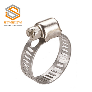 Stainless Steel Mini American type Worm Drive Hose  Clamp