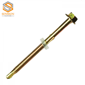 Hex Head Self Drilling Screw With Wings