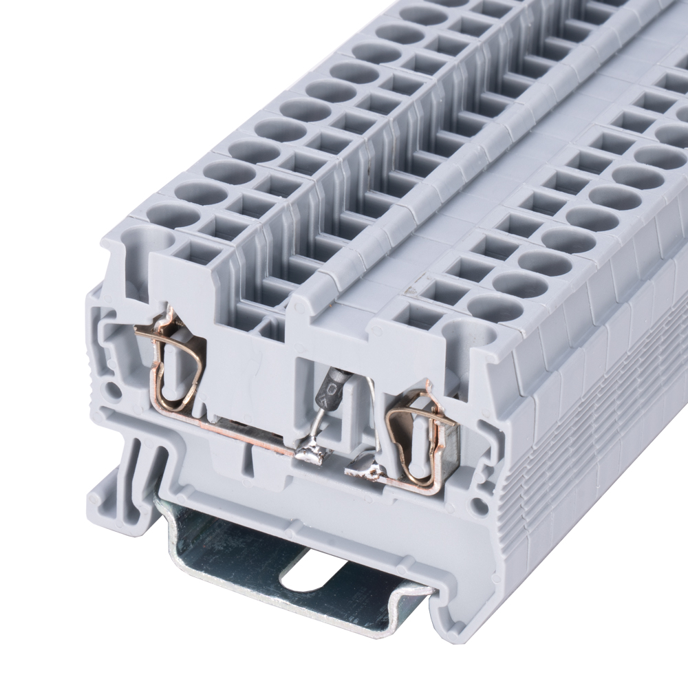 lança bloco terminal de diodo modelo ST3-2.5D, comprometido em fornecer aos clientes soluções de conexão elétrica mais eficientes