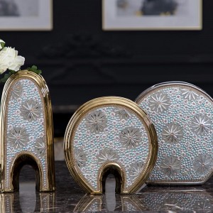 Traditional Classic Electroplating Bead Home Craft Ceramic Decoration Series