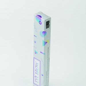 Verpackungsbox für Augenbrauenstifte mit Lasereffekt
