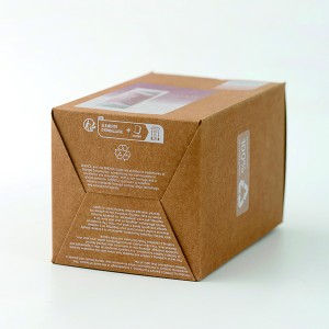 Embalažna škatla iz trdega balzama iz kraft papirja