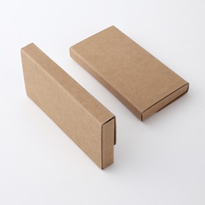 Caixa de sobres de papel kraft de tamaño pequeno