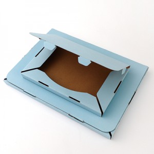 Kraftpapīra apdrukāto aplokšņu kastīti var nosūtīt pa pastu