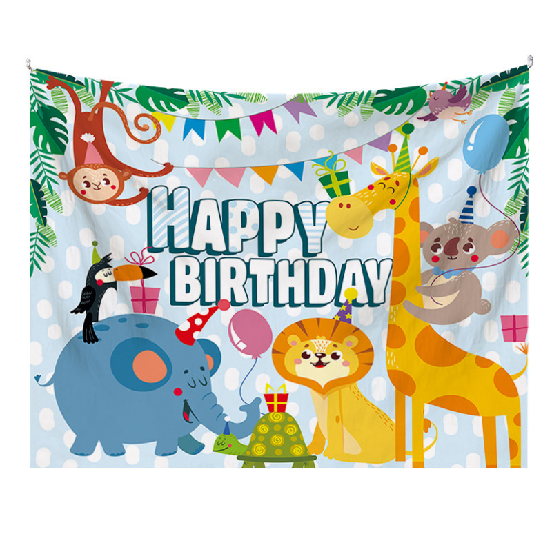 Party Supplies Party Tapestry Banner Wall Background  Decoration Birthday Tapestry Featured Image