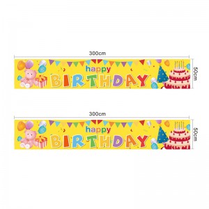 Birthday yard decorations Birthday Banner  Decorations for indoors or outdoors