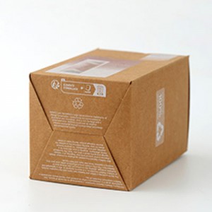 Solid balm kraft paper packaging box